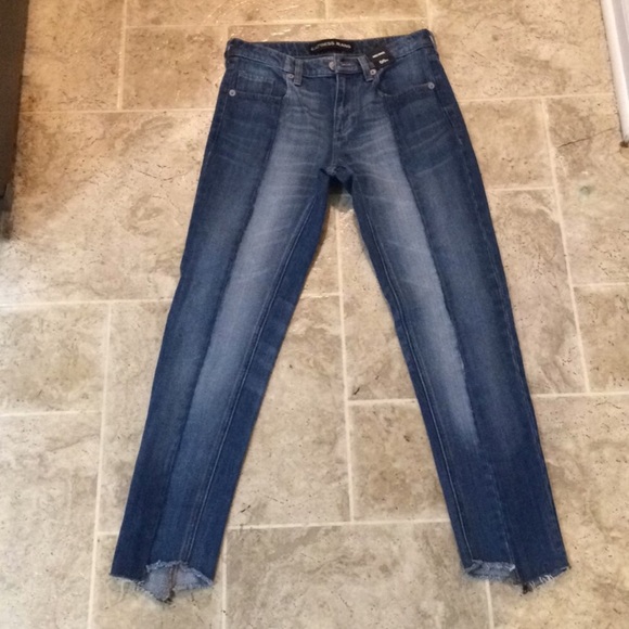 NWT Express 00 Regular Cropped Jeans - Picture 3 of 6
